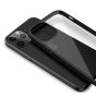 Hülle für iPhone 12 Pro - Ultraklar / schwarzer Rahmen 