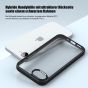 Transparente Hülle für iPhone 16e - Durchsichtig / schwarzer Rahmen