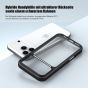 Handyhülle für iPhone 17 Pro Case - Transparent mit schwarzen Rahmen