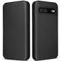 Handytasche für Google Pixel 7 Hülle Carbon Schwarz