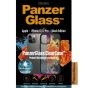 Original Panzerglass Apple iPhone 12 Premium Case Transparent mit schwarzen Rahmen