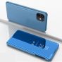 Spiegel Handyhülle für Apple iPhone 12 Flipcase in Blau