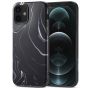Handyhülle für iPhone 12 Handyhülle / Case in Marmor Optik Schwarz