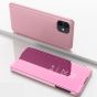 Spiegel Handyhülle für Apple iPhone 12 Mini Flipcase in Rosa
