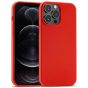 Handyhülle für Apple iPhone 12 Pro Silikon Case Rot
