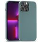 Handyhülle für Apple iPhone 13 Pro Max Silikon Case Piniengrün