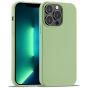 Handyhülle für Apple iPhone 13 Pro Silikon Case Matcha Grün