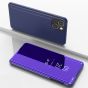 Spiegel Handyhülle für Apple iPhone 14 Flipcase Violett