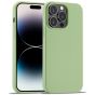 Handyhülle für Apple iPhone 14 Pro Max Silikon Case Matcha Grün