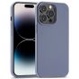 Handyhülle für Apple iPhone 14 Pro Silikon Case Lavendel
