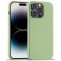 Handyhülle für Apple iPhone 14 Pro Silikon Case Matcha Grün