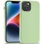 Silikon Handyhülle für Apple iPhone 14 Case Matcha Grün