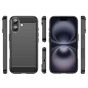 Handyhülle für iPhone 16 Case im Carbon Design - Schwarz