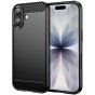 Handyhülle für iPhone 17 Case im Carbon Design Schwarz