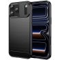 Handyhülle für iPhone 17 Pro Case im Carbon Design Schwarz