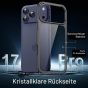 Handyhülle für iPhone 17 Pro Case - Transparent mit schwarzen Rahmen