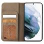 Flipcase für Samsung Galaxy S21 FE Tasche - Braun