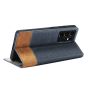 Handytasche für Samsung Galaxy S25 Ultra Case Hülle - Blau