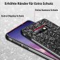 Glitzer Handyhülle für Samsung Galaxy S8 - Schwarz