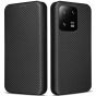 Handytasche für Xiaomi 13 Hülle Carbon Schwarz
