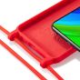 Hülle mit Band für Huawei P Smart 2020 - Flieder