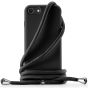 Handyhülle zum Umhängen mit Band Handykette für iPhone 7 Case Schwarz