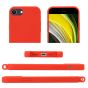Handyhülle mit Band für iPhone SE 2020 - Rot