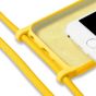 Handyhülle mit Band für iPhone SE (2022) - Gelb