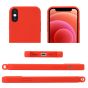 Handyhülle mit Band für iPhone XS - Rot