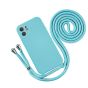 Handyhülle mit Band für iPhone 12 - Türkis
