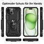 Handyschale für Apple iPhone 15 - Schwarz