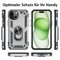 Handyschale für Apple iPhone 15 - Silber