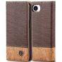 Handytasche für iPhone 16e Hülle Flipcase Braun