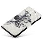 3D Flipcase für Galaxy A14 Handytasche - Skull