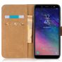 Bookcase für Galaxy A6 Plus - Schwarz