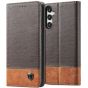Handytasche für Samsung Galaxy S25 Plus Hülle Flipcase Braun