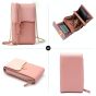 Handytasche zum Umhängen Smartphone Flipcase Handybag - Rosa