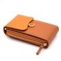 Handytasche mit Portemonnaie Handybag für Smartphones Braun
