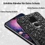  Glitzer Handyhülle für Huawei Mate 20 Case - Anthrazit