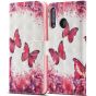 Handytasche mit Schmetterling Motiv für Huawei P30 Lite New Edition | Ohne Versandkosten