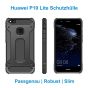 Outdoor Hülle für Huawei P9 Lite - Schwarz
