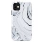 Hülle für iPhone 11 Marble Case - Weiß