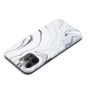Hülle für iPhone 12 Pro Max Marble Case - Weiß