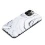 Hülle für iPhone 12 Pro Max Marble Case - Weiß