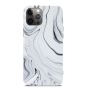 Hülle für iPhone 12 Pro Max Marble Case - Weiß