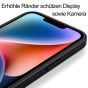 Hülle für iPhone 14 Plus - Klar / schwarzer Rahmen