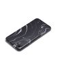 Hülle für Apple iPhone 8 Marble Case - Schwarz