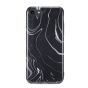 Hülle für Apple iPhone 8 Marble Case - Schwarz