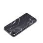 Hülle für iPhone SE 2020 Marble Case - Schwarz