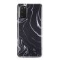 Hülle für Samsung Galaxy S20 Marble Case - Schwarz